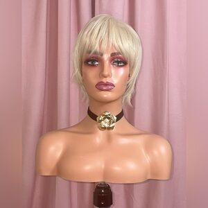 Short Synthetic Pixie Cut Wig